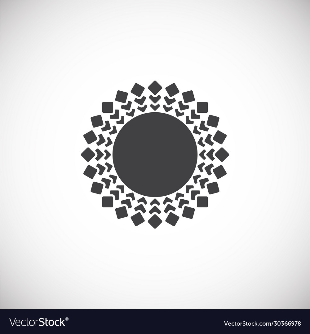 Sun related icon on background for graphic and web