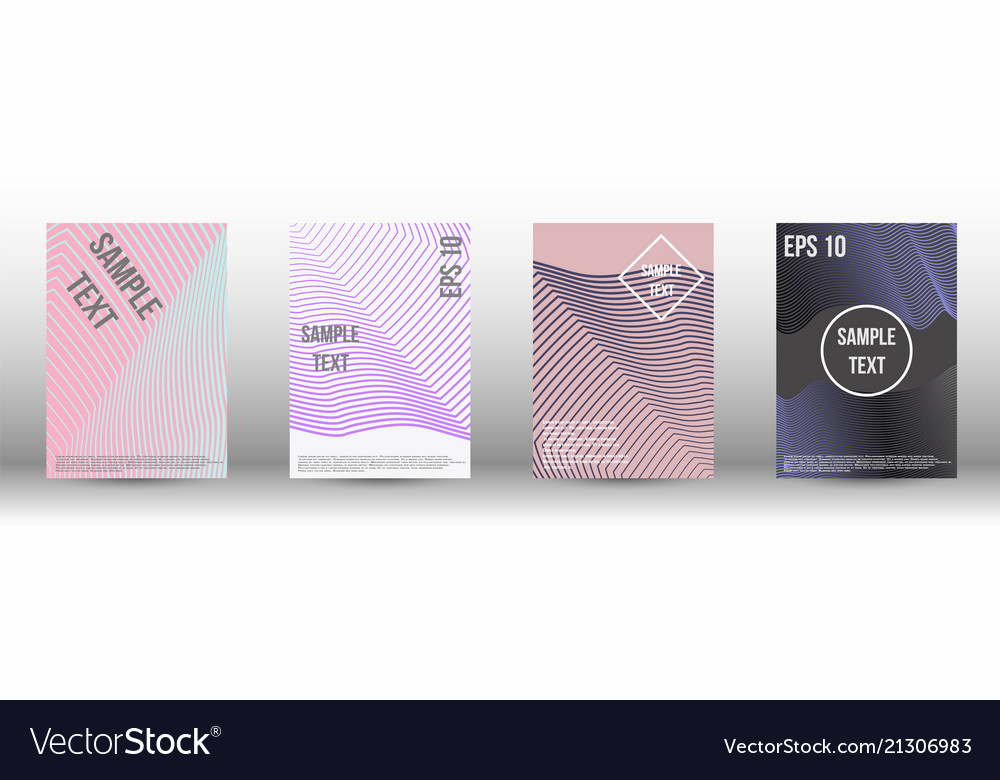 A modern cover design template