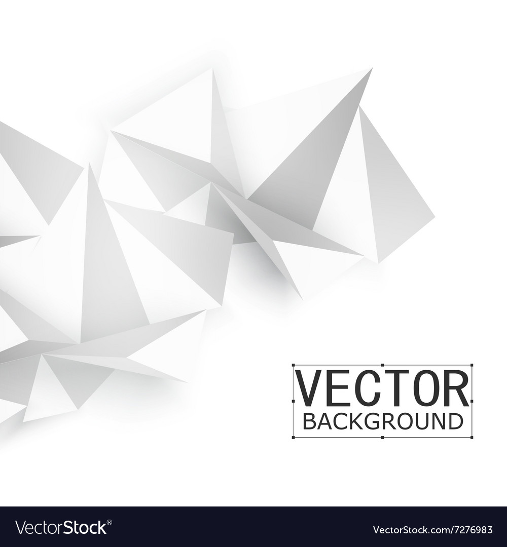 Abstract geometric shape from gray