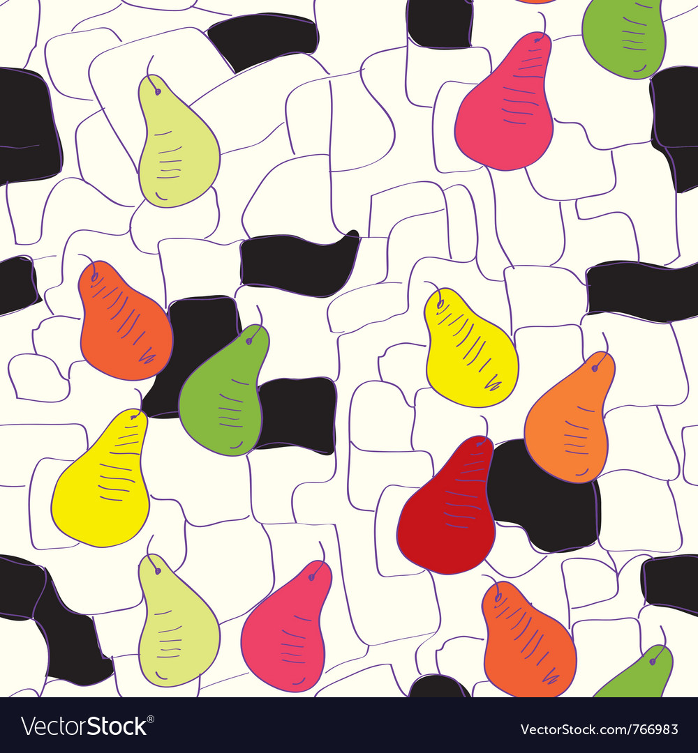 Abstract pear background