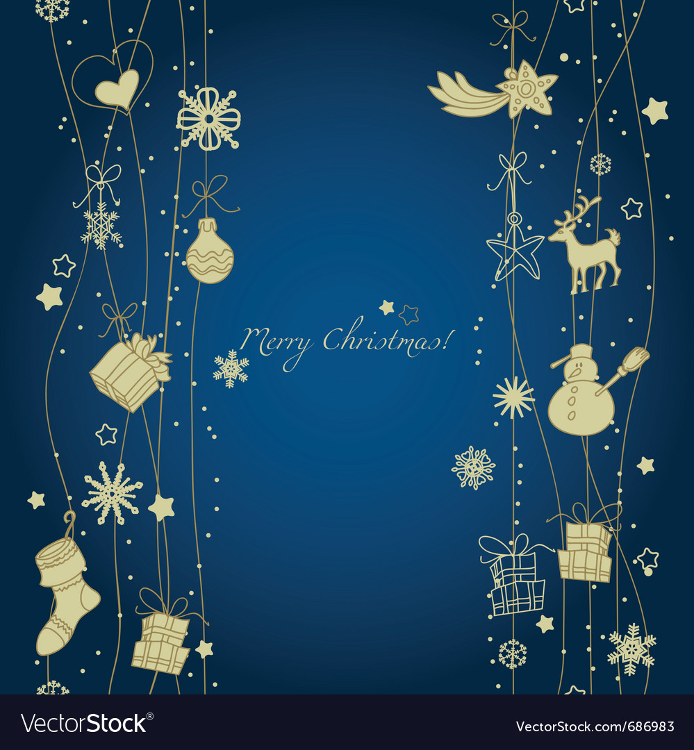 Christmas decoration Royalty Free Vector Image