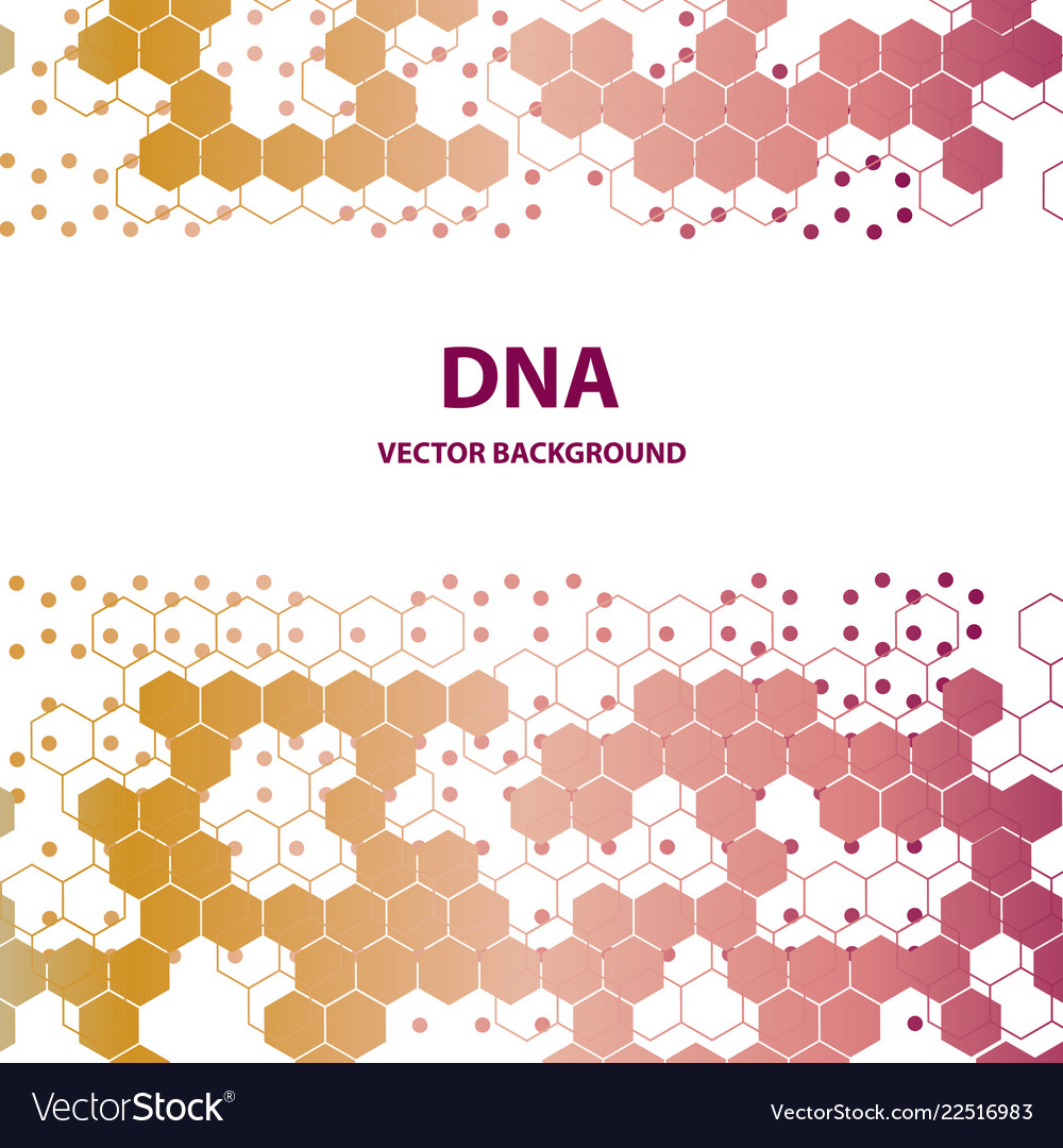 Dna structure double helix on white background