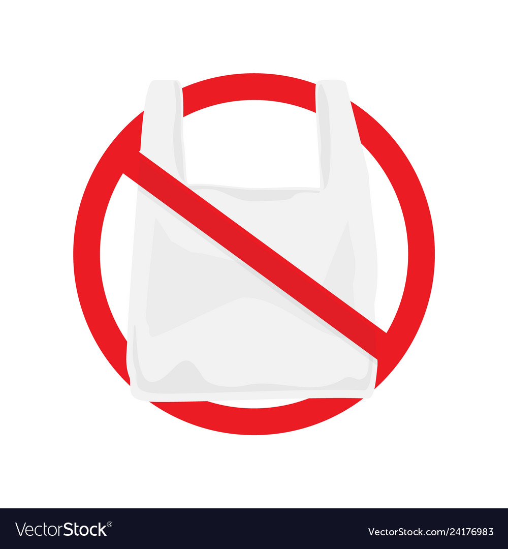 No Plastic Bags - Stop Pollution