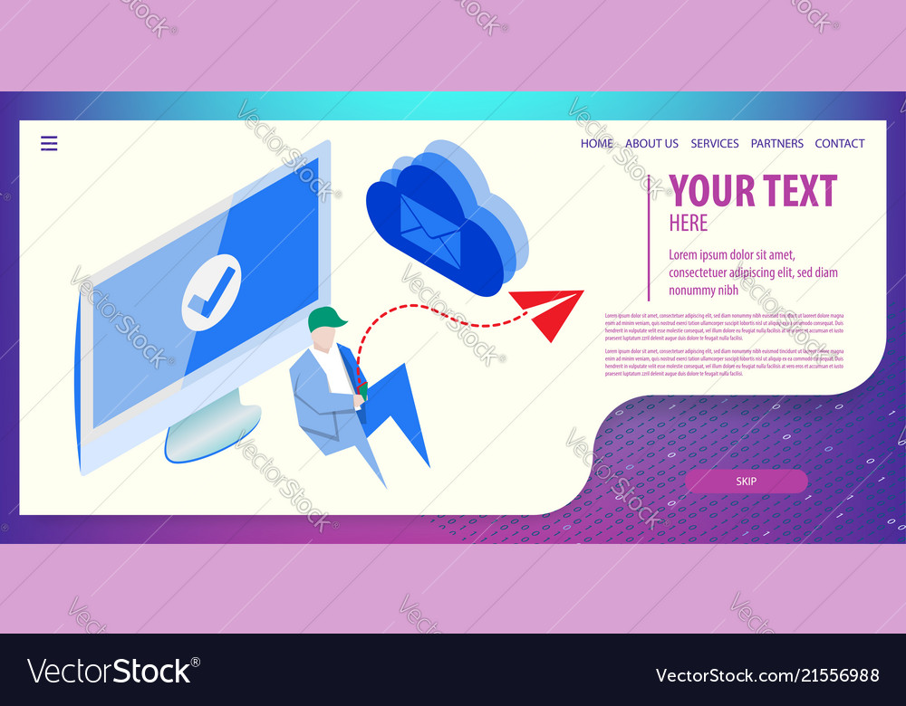 Data connection isometric technology