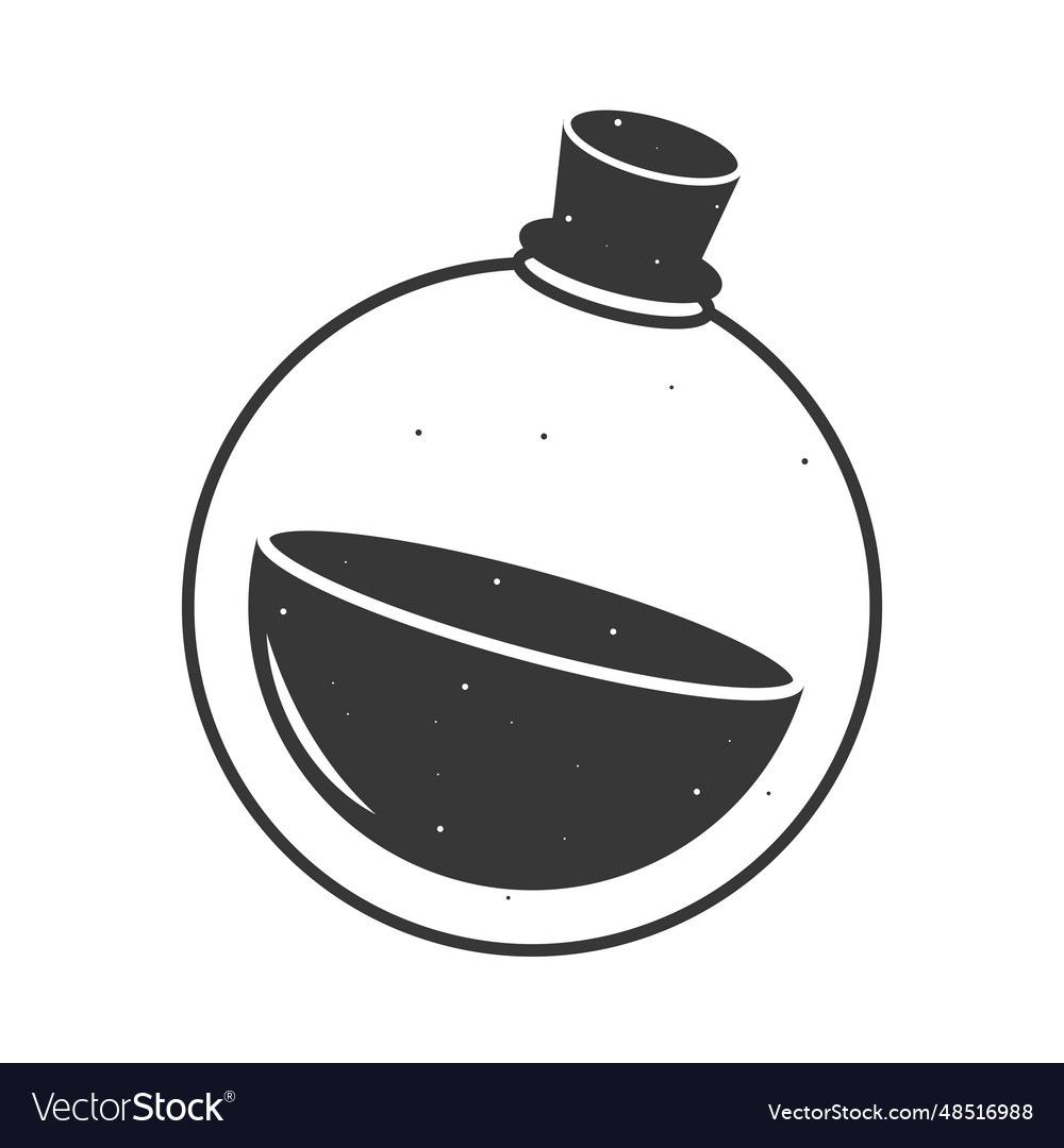 Esoteric potion bottle icon