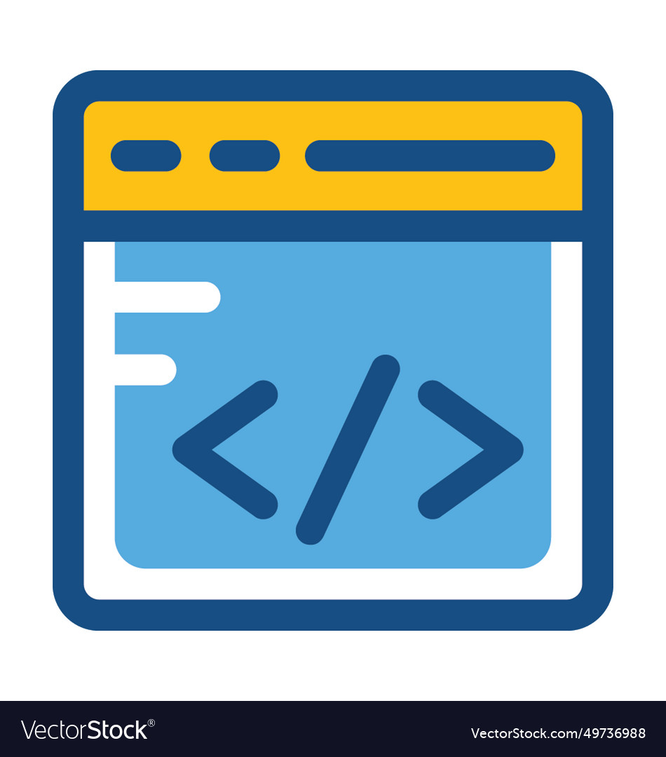 Html coding colored icon