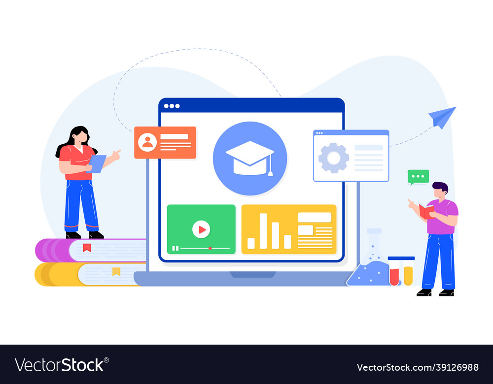 Learning Management System Concept