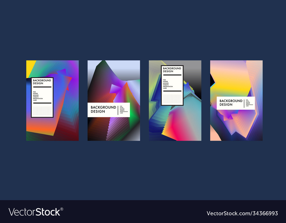 Colorful abstract fluid gradient pattern