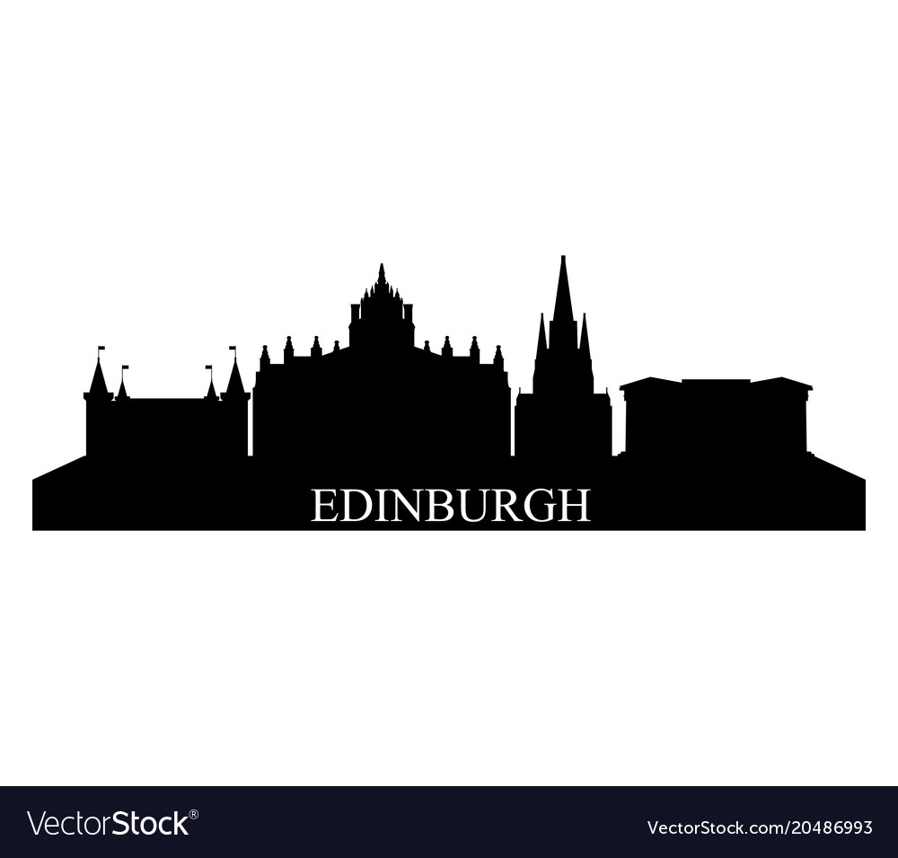 Edinburgh Skyline at Sunset