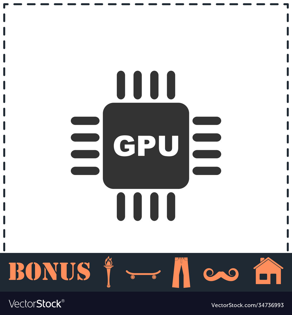 Gpu Icon flach