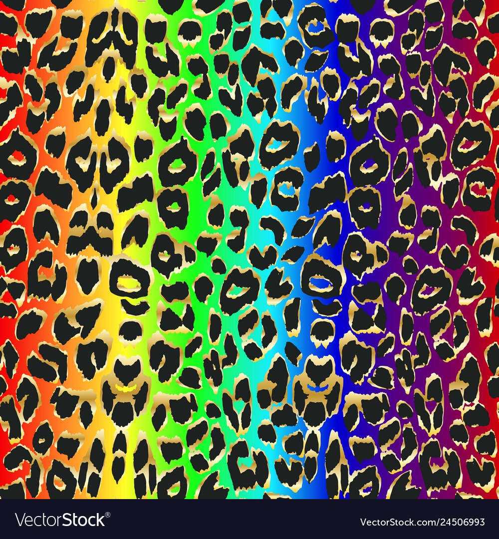 Leopard Print Seamless Pattern