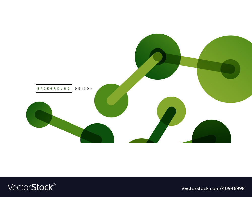 Network concept abstract background dots vector image Network concept abstract background dots