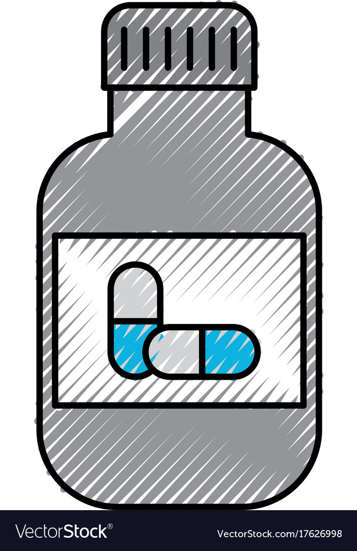 Kunststoffbehälter Medizin Kreuz pharmazeutisch