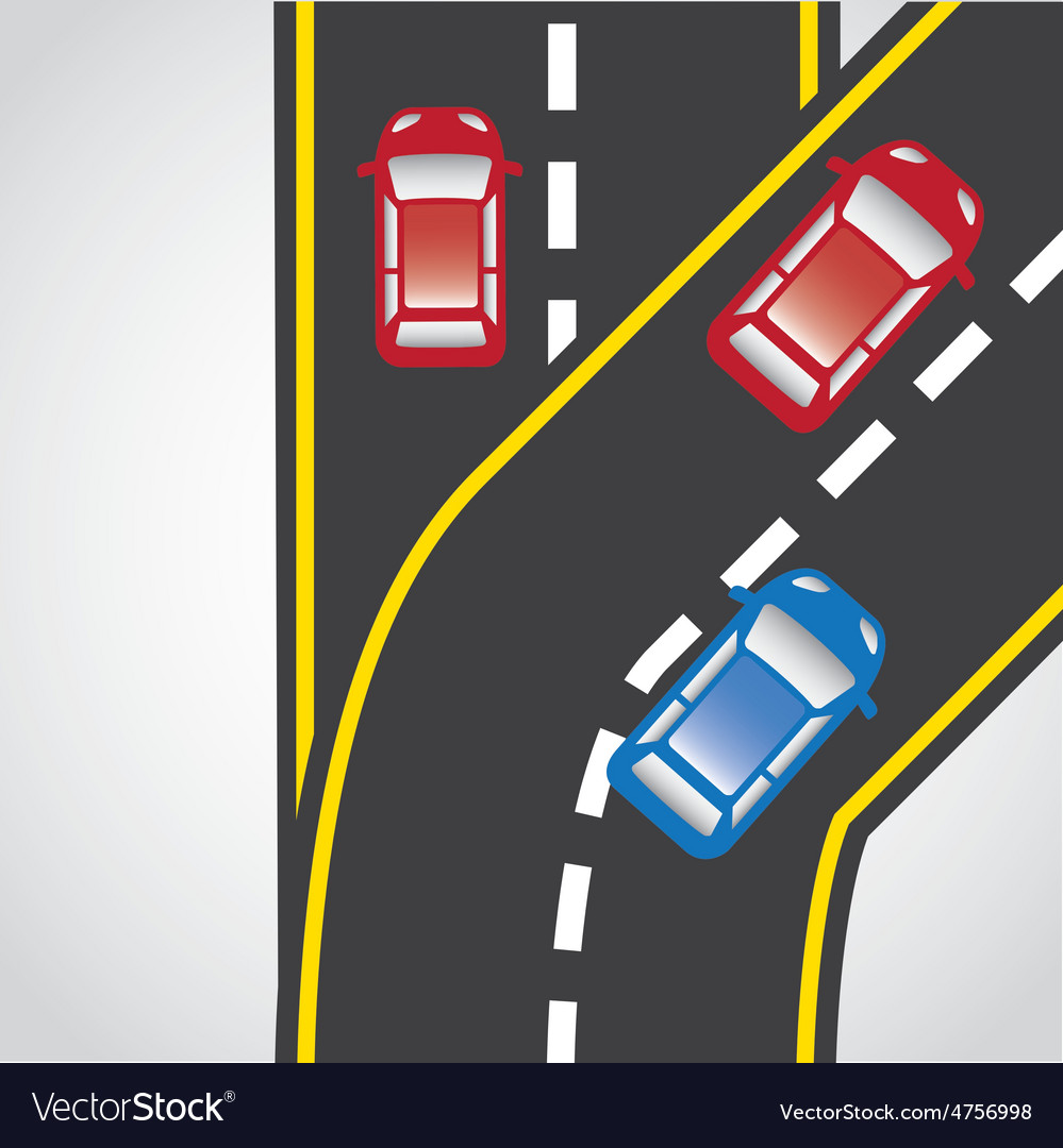 Road traffic Royalty Free Vector Image - VectorStock