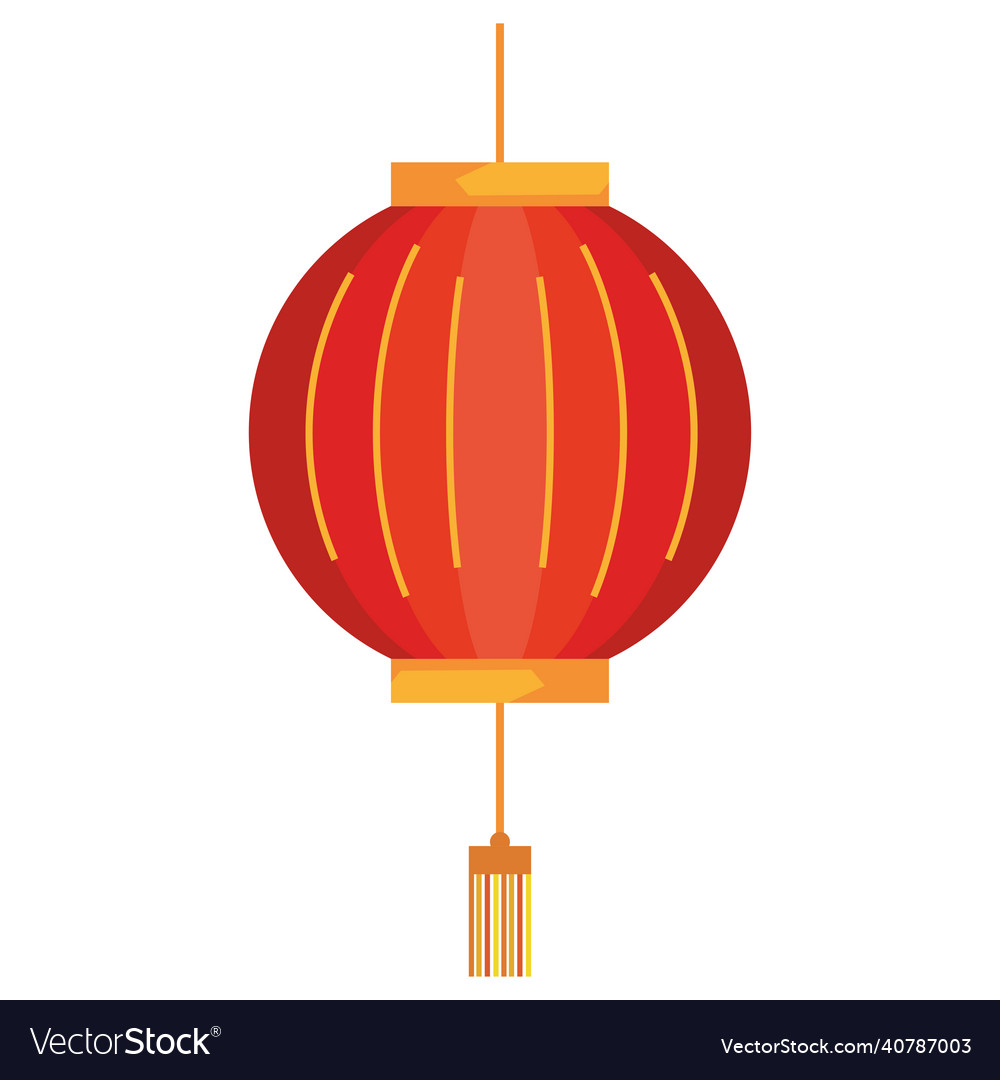 Red lantern hanging