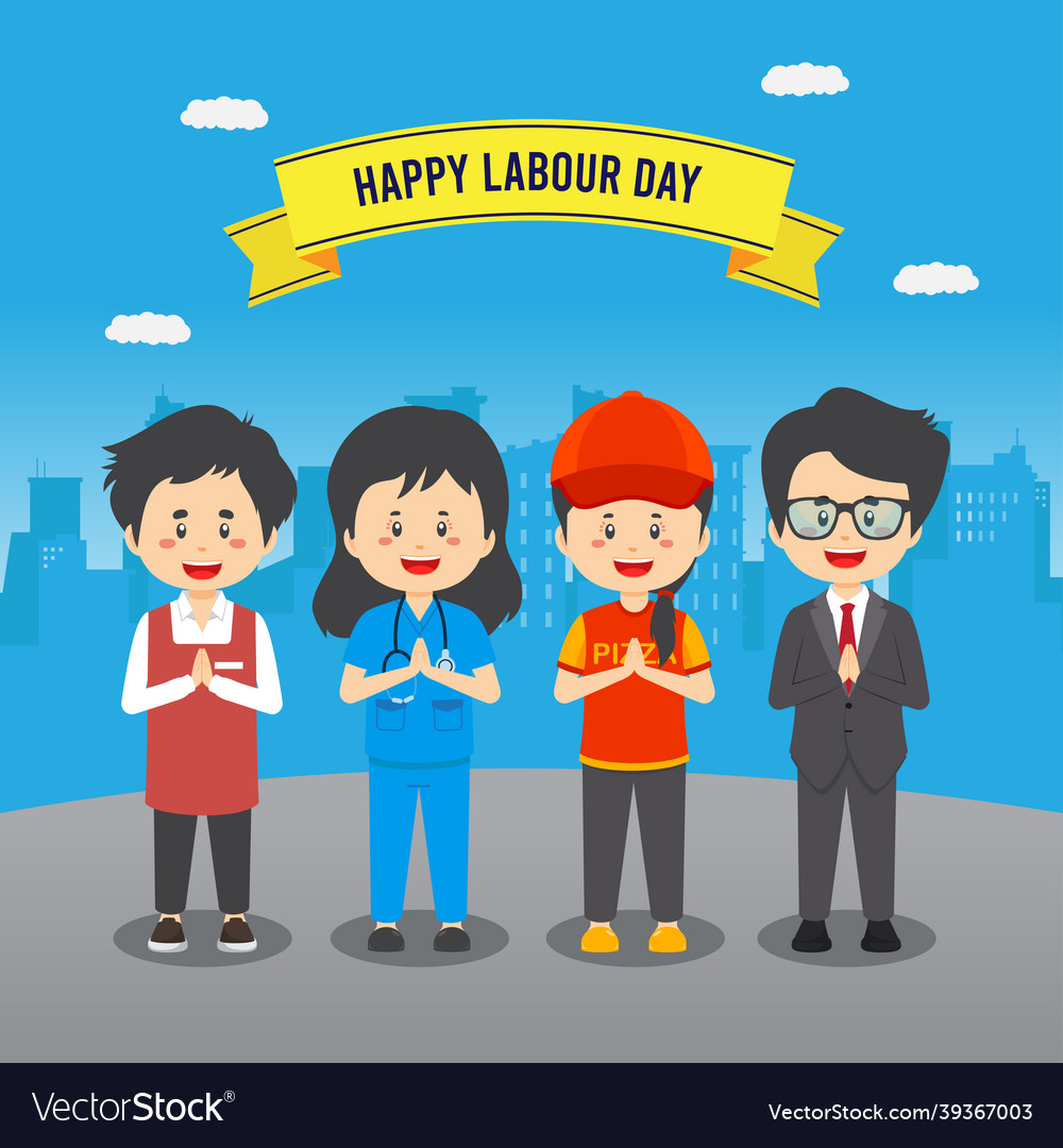 Stock of labour day