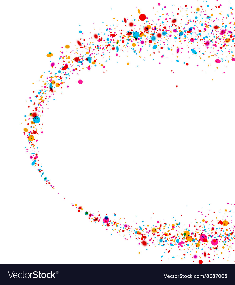 Background with color drops