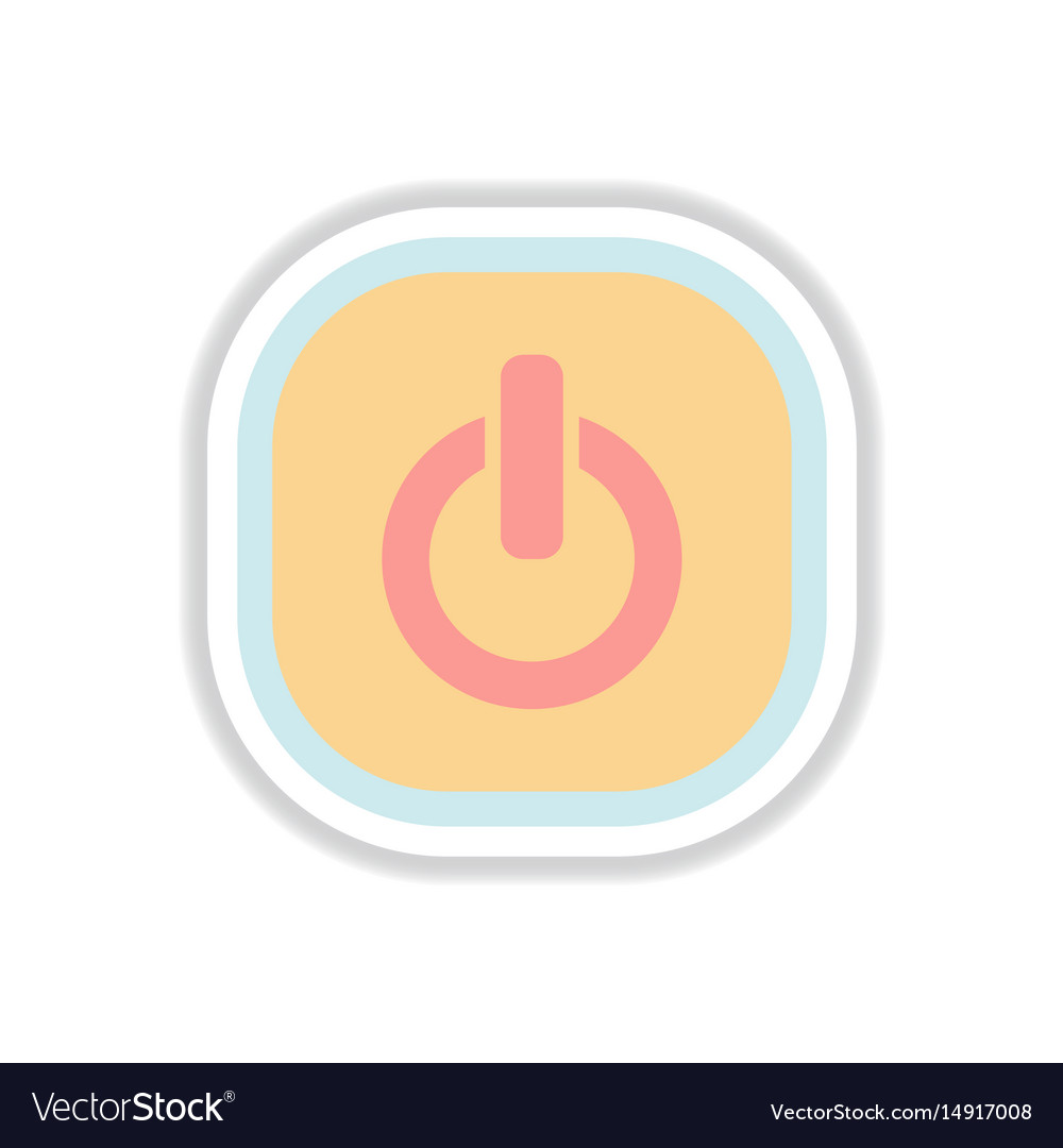 Color label design icon button music