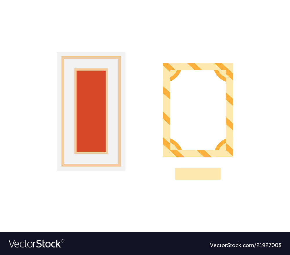 Frame gallery set collection rectangular