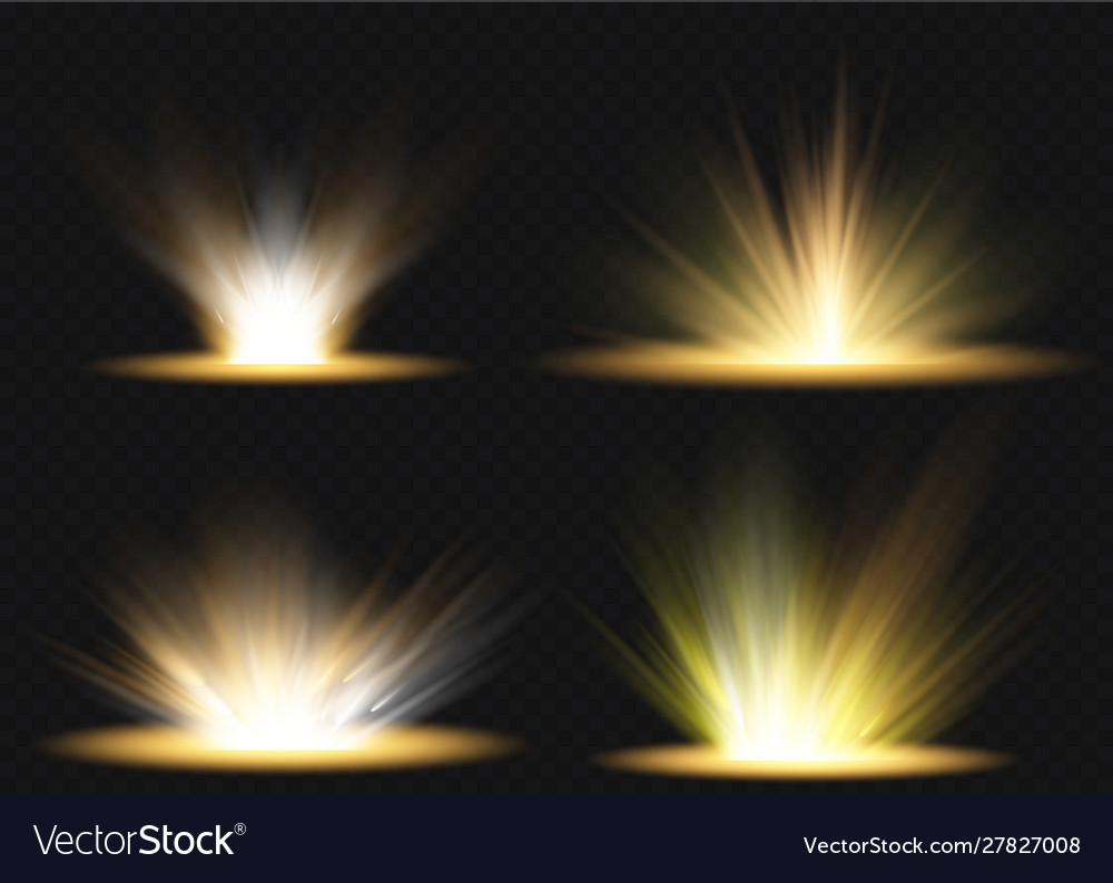 Light Flare Special Effect With Rays And Vector Image Effect With Rays Light And Vector Image