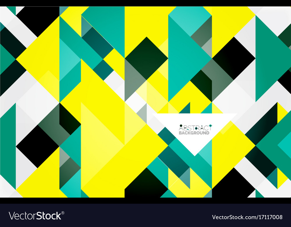 Triangle pattern design background