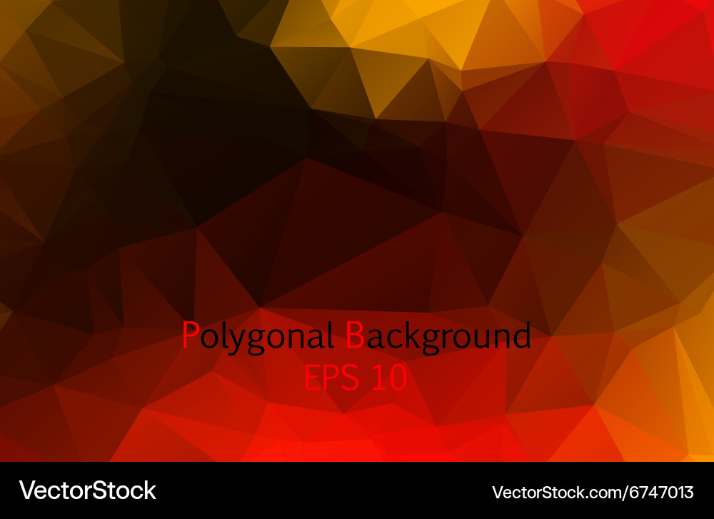 Abstract polygonal background Royalty Free Vector Image
