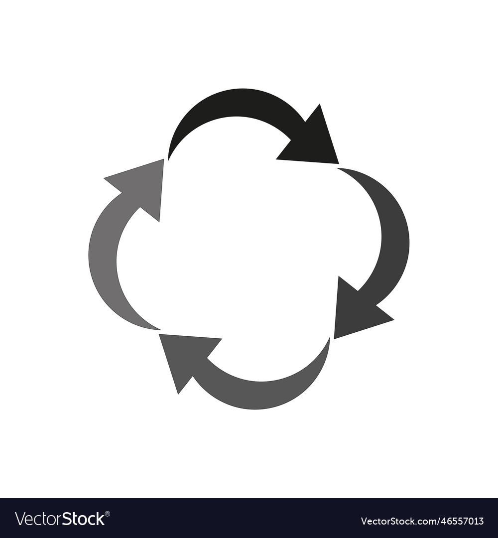 Arrows square reload symbol
