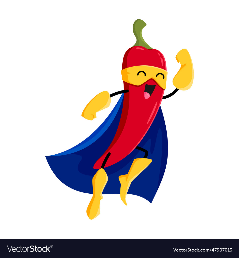 Chili Pfeffer Superheld