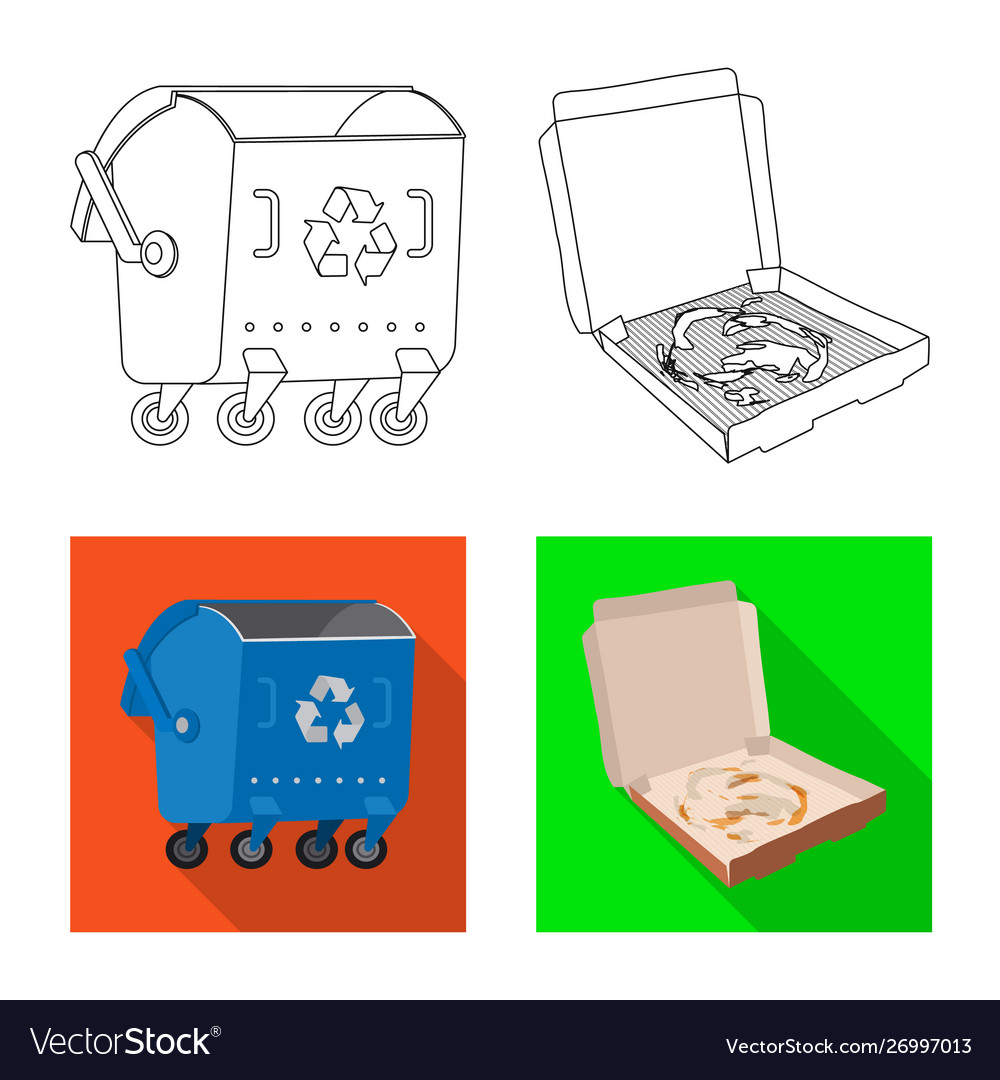 Design refuse and junk sign collection