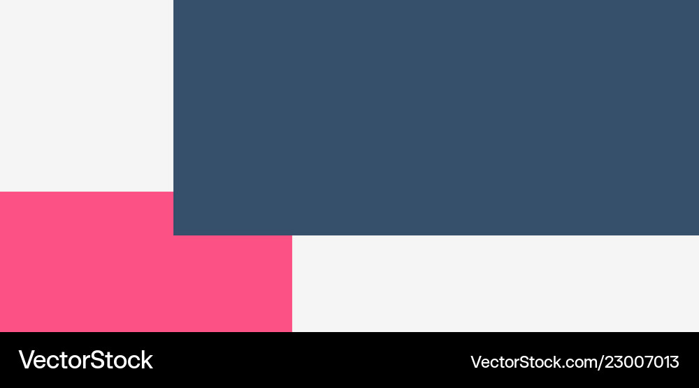 Pattern with a colored box white background Vector Image