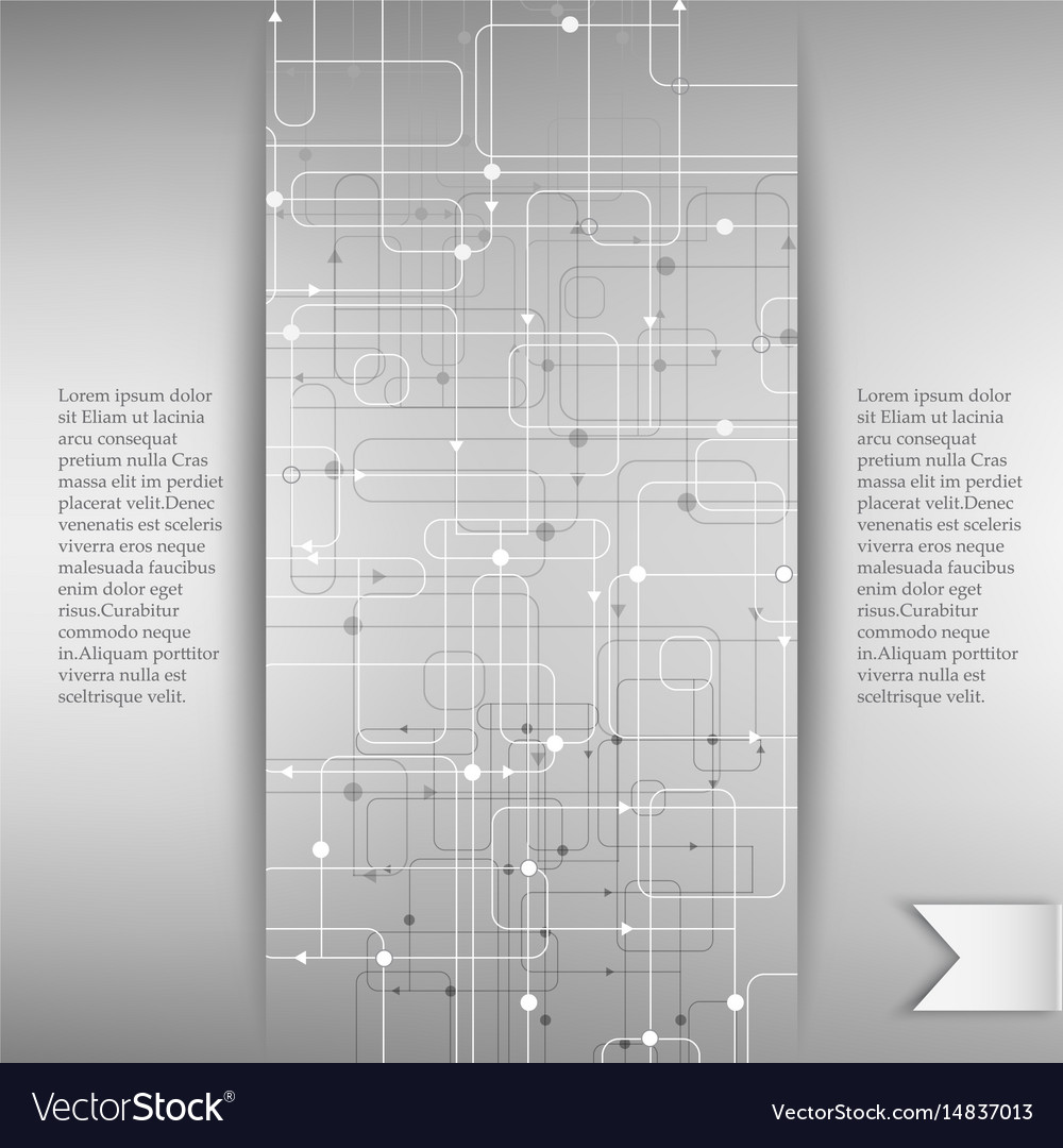 Tech Grid Abstract Background