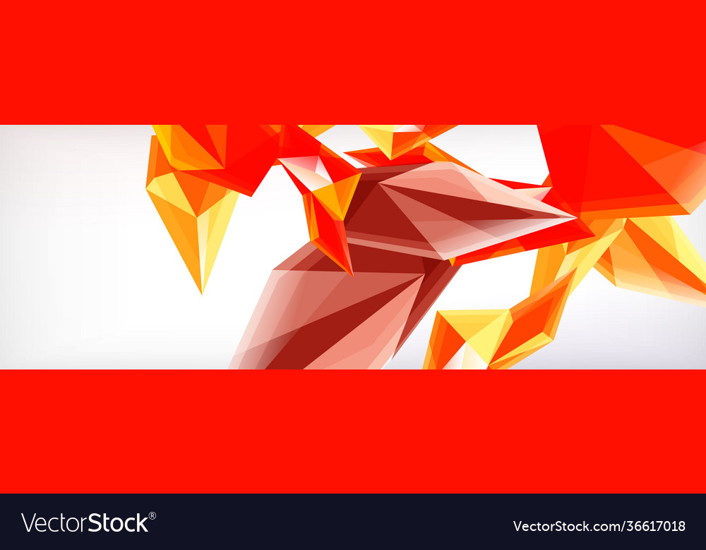 3d triangles and pyramids abstract Vector Image 3d triangles and pyramids abstract