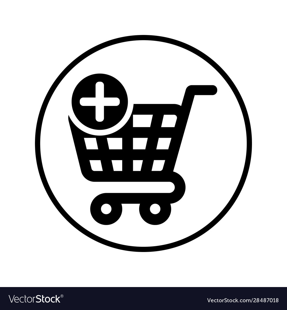 Add to cart icon adding shopping