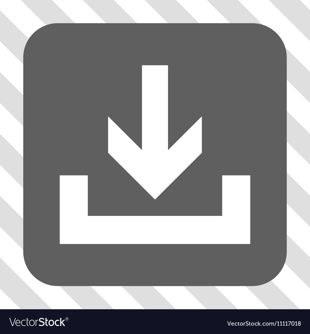 Downloads rounded square button
