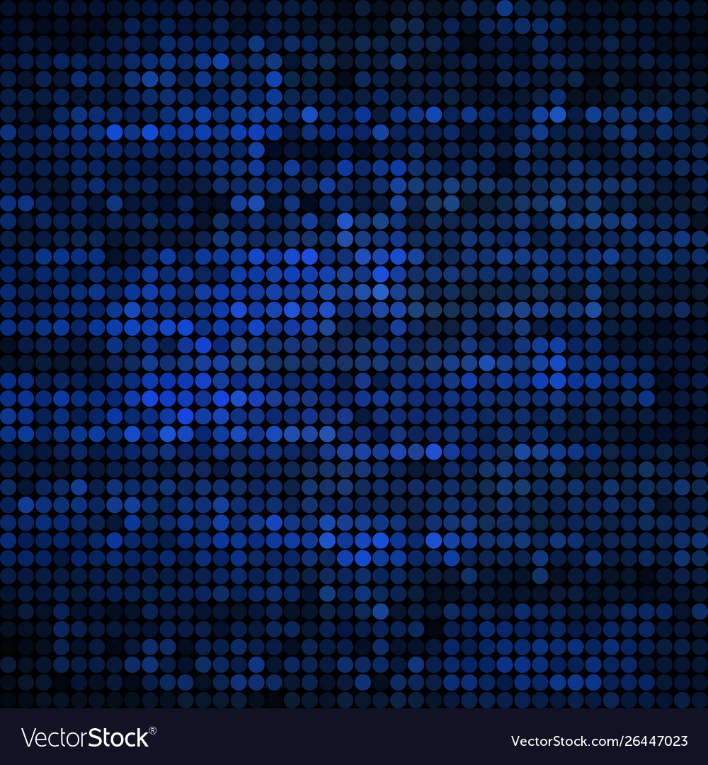 Abstract colored round dots background vector image Abstract colored round dots background