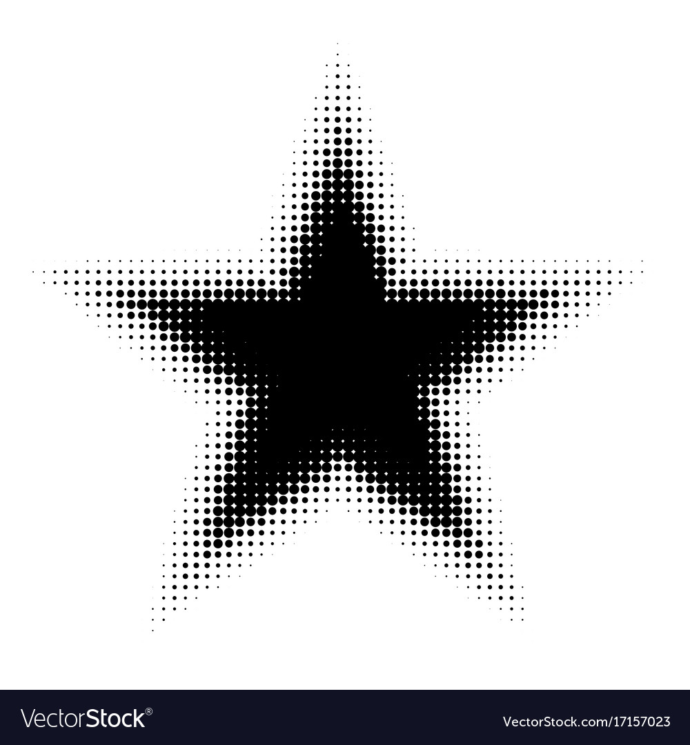 Abstract dotted background halftone effect