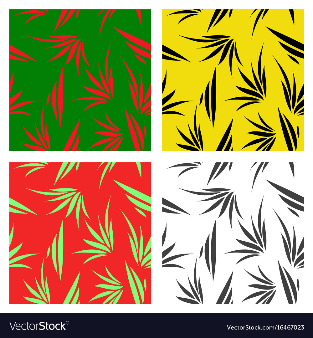Assembly of patterns in striped style