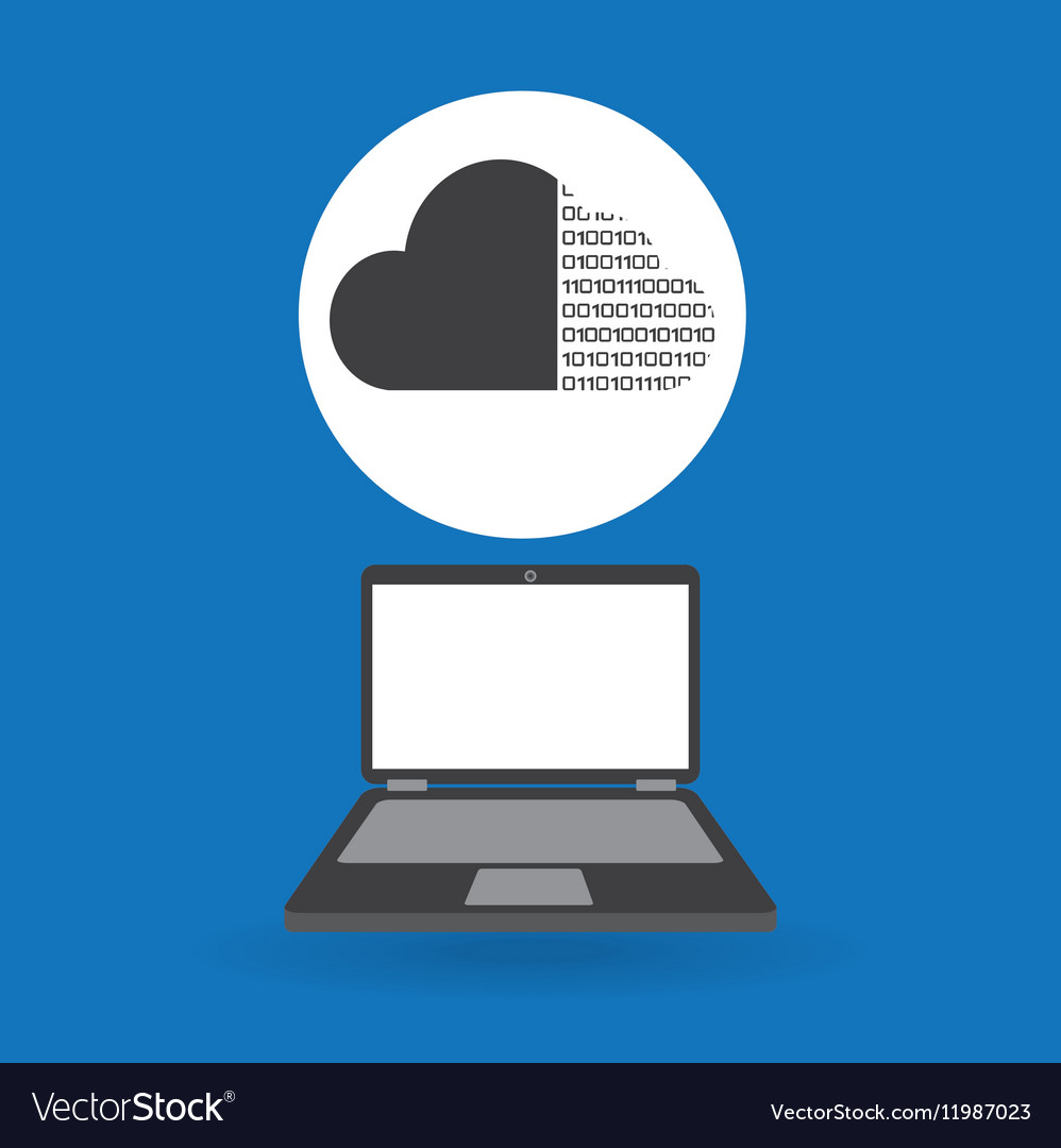 Computer analysis data cloud binary