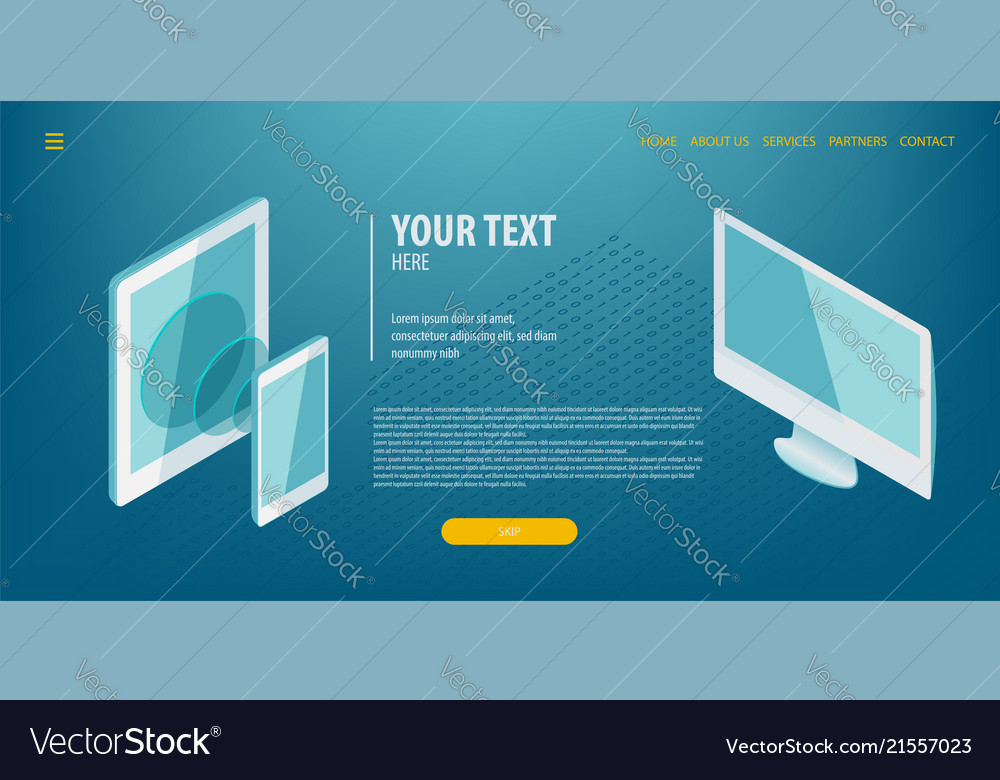 Data connection isometric technology
