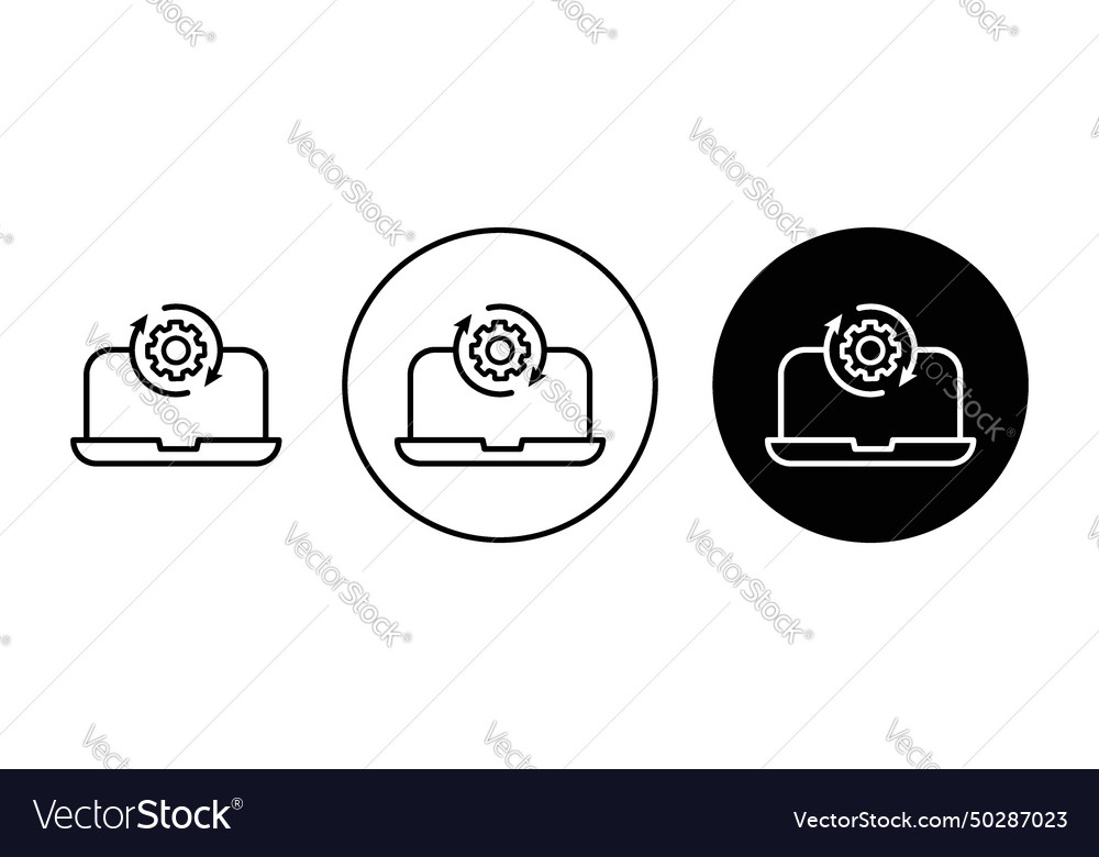 Data processing icon