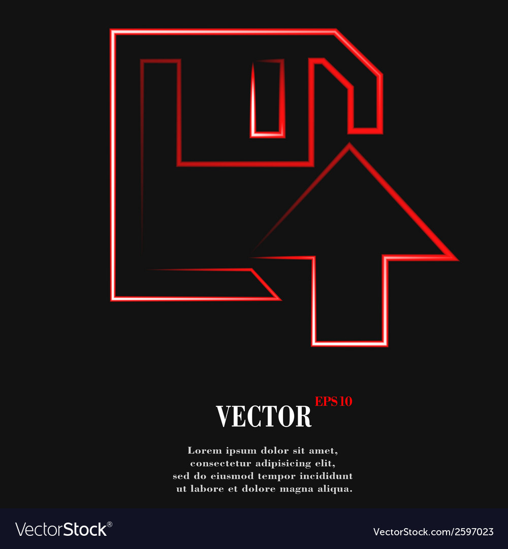 Floppy Disk Upload flache moderne Web-Taste
