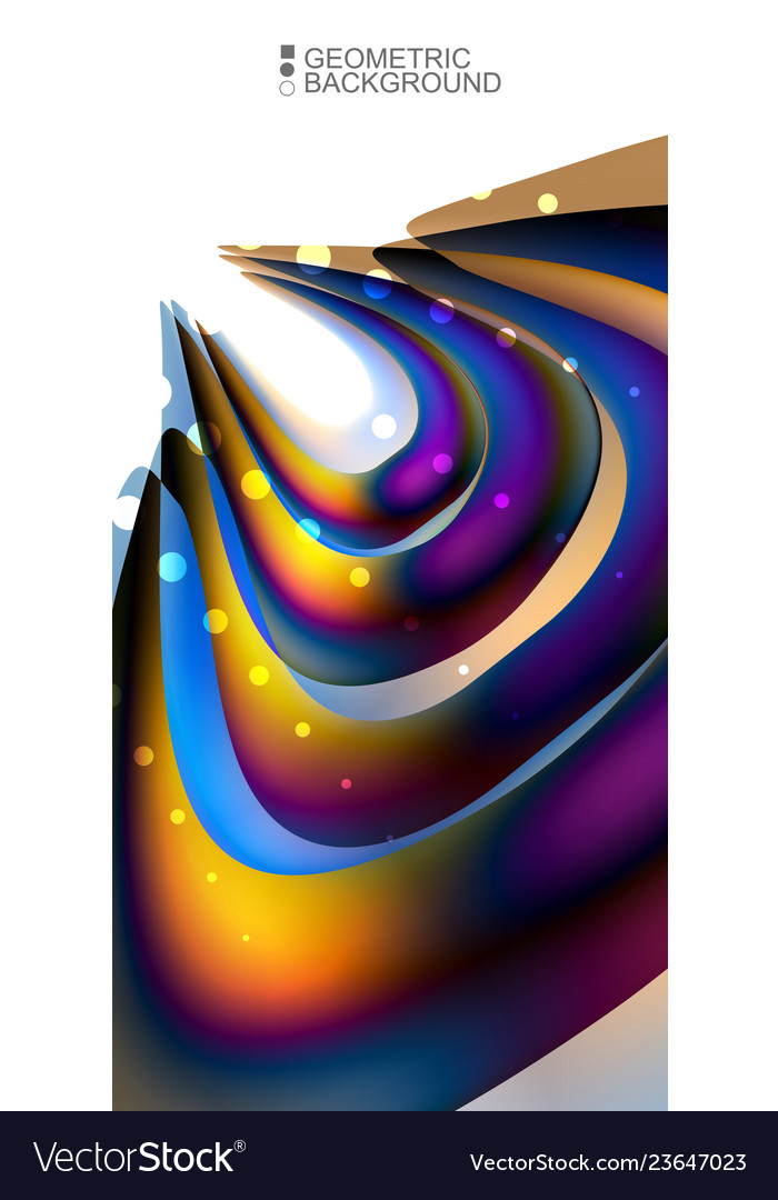 Geometric colorful abstract background vector image Geometric colorful abstract background