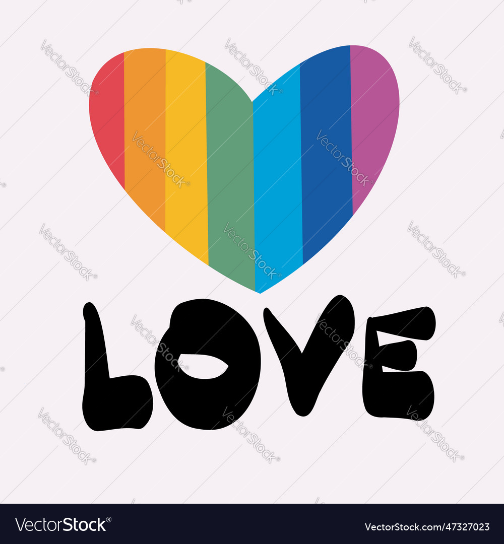 Love is always wins Royalty Free Vector Image - VectorStock