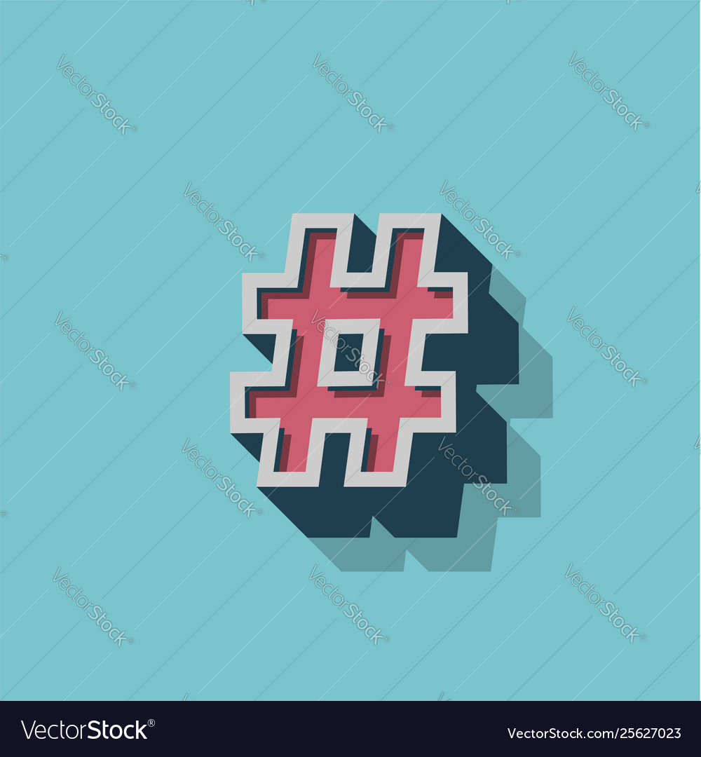 Retro 3d character from a fontset vector image Retro 3d character from a fontset