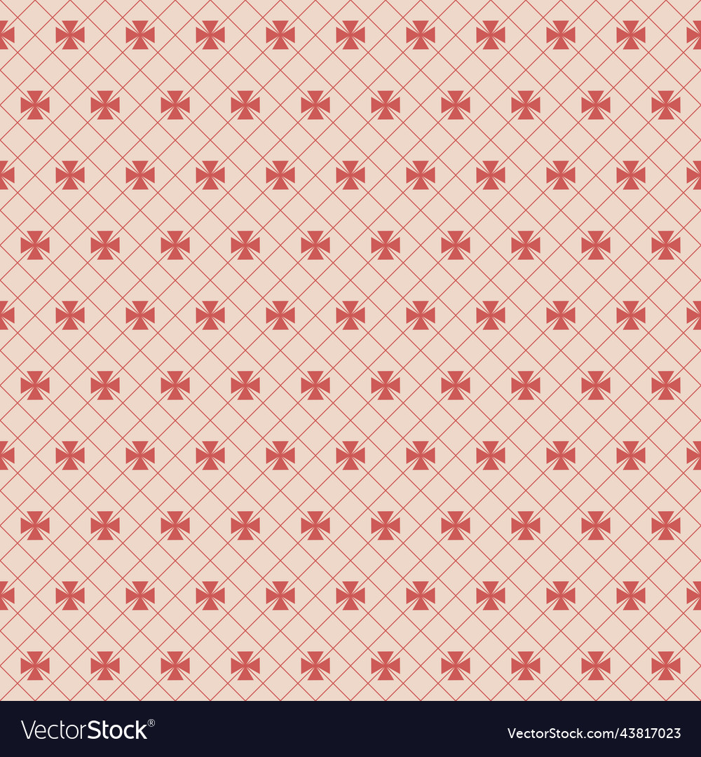 Simple geometric background with cross from vector image Simple geometric background with cross from