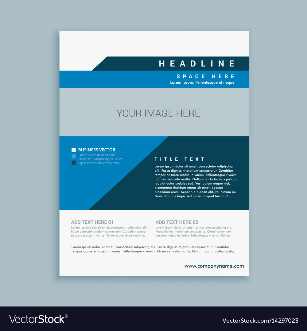 Stylish business brochure design