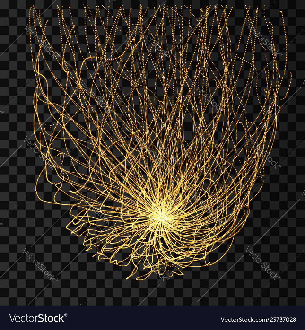 Abstract science or technology background array