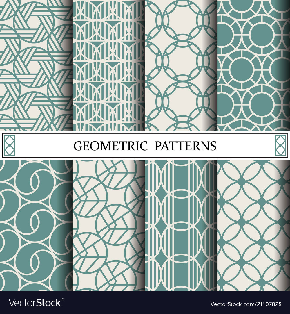 Circle geometric patternpattern fills web page vector image Circle geometric patternpattern fills web page