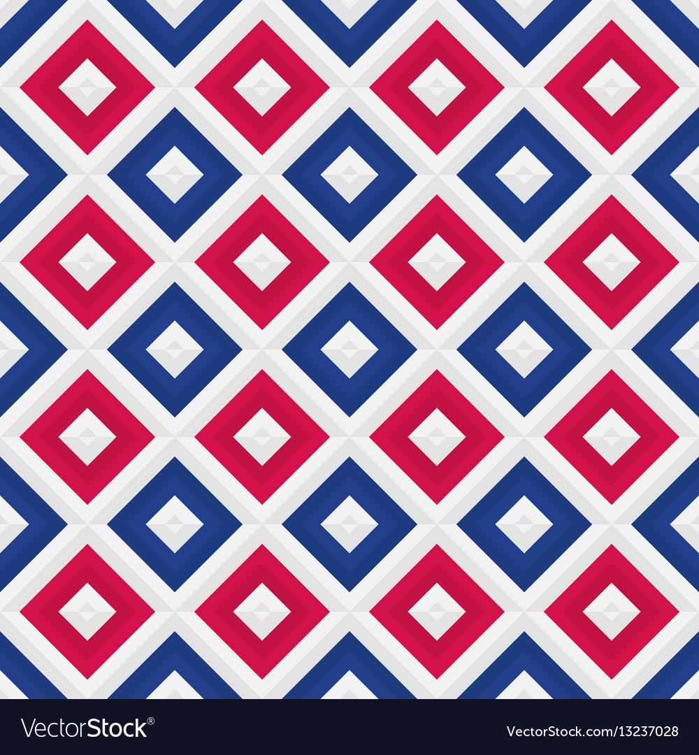 Geometric Square Pattern