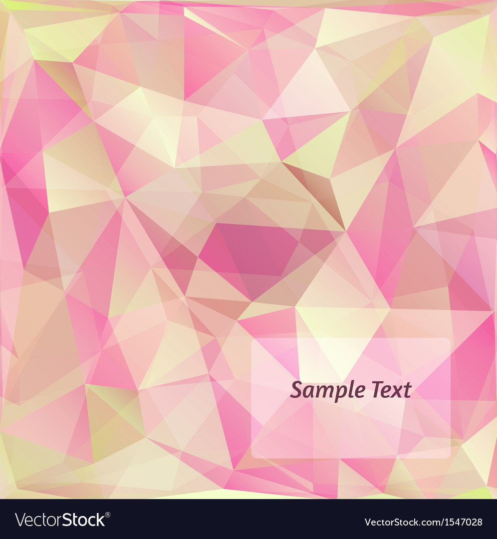 Polygon design stylized abstract background